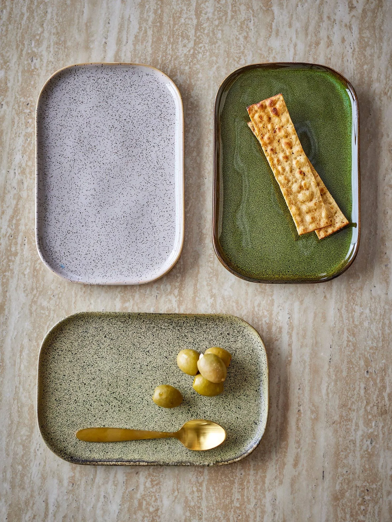 Addison asjett, Green, 3 deler Bloomingville