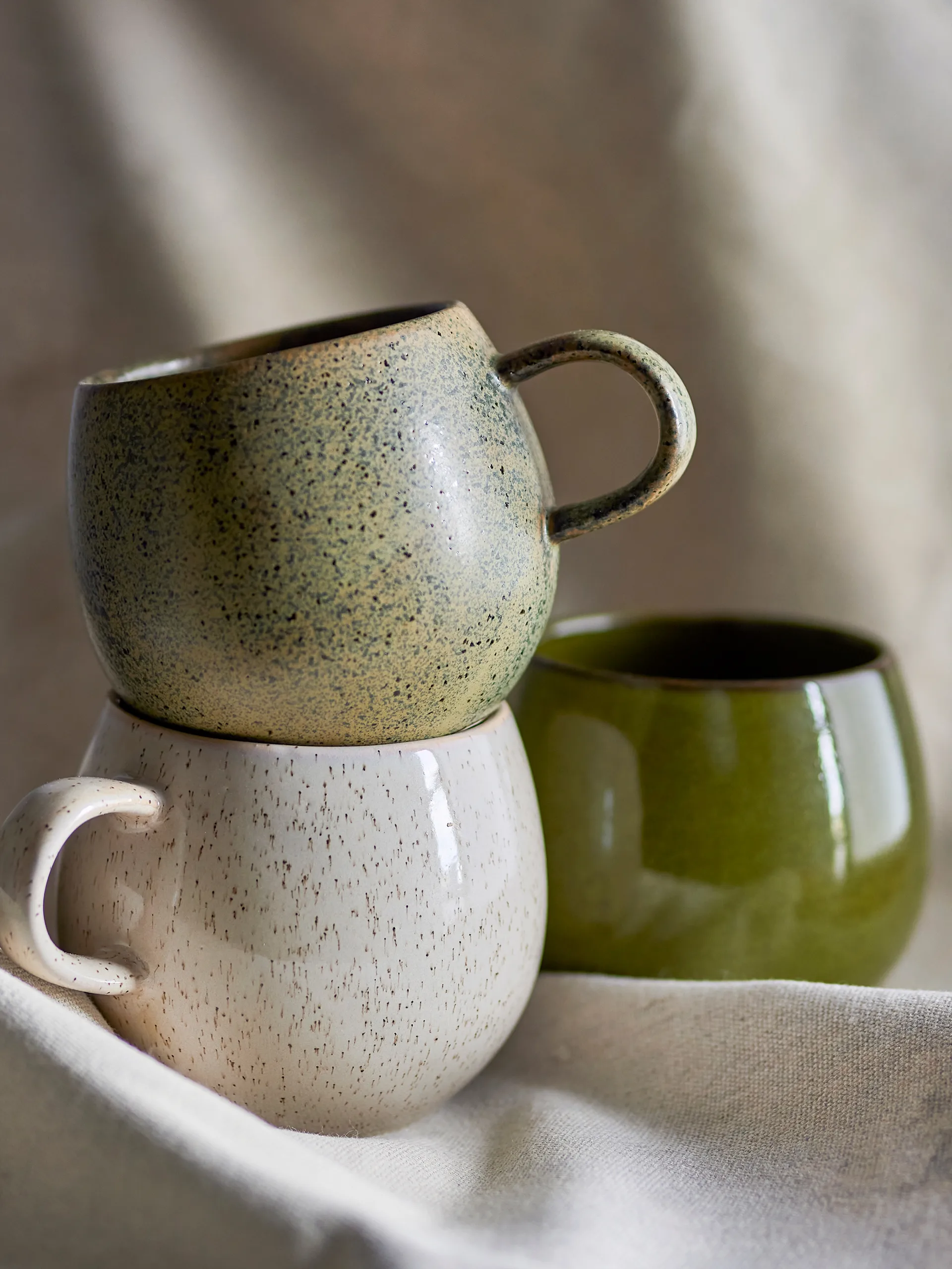 Addison kopp 3 deler, Grønn Bloomingville