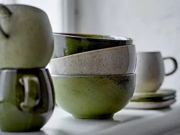 Addison skål Ø 16 cm 3 deler - Green - Bloomingville