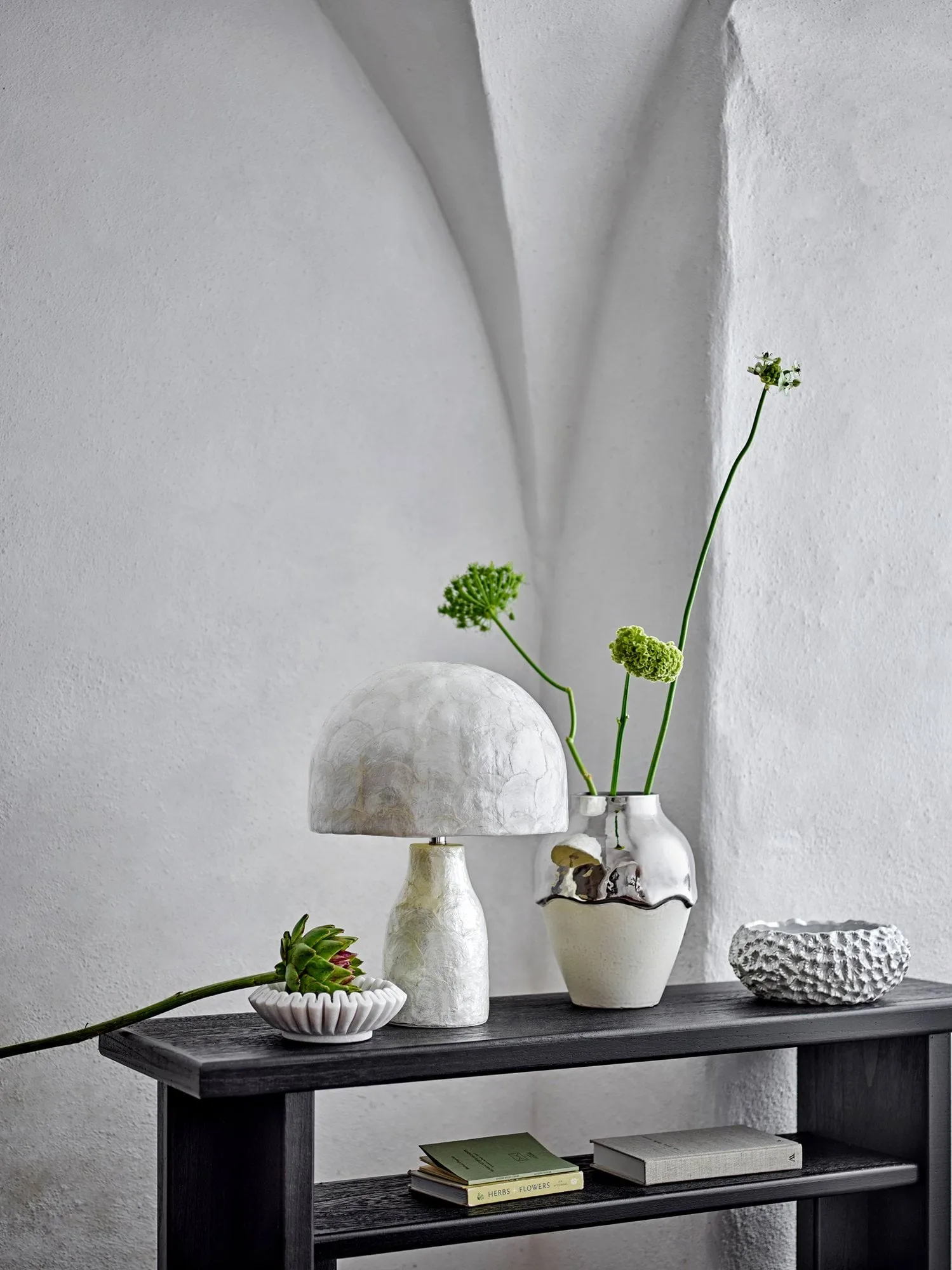 Adria bordlampe, Nature, Mother of pearl Bloomingville