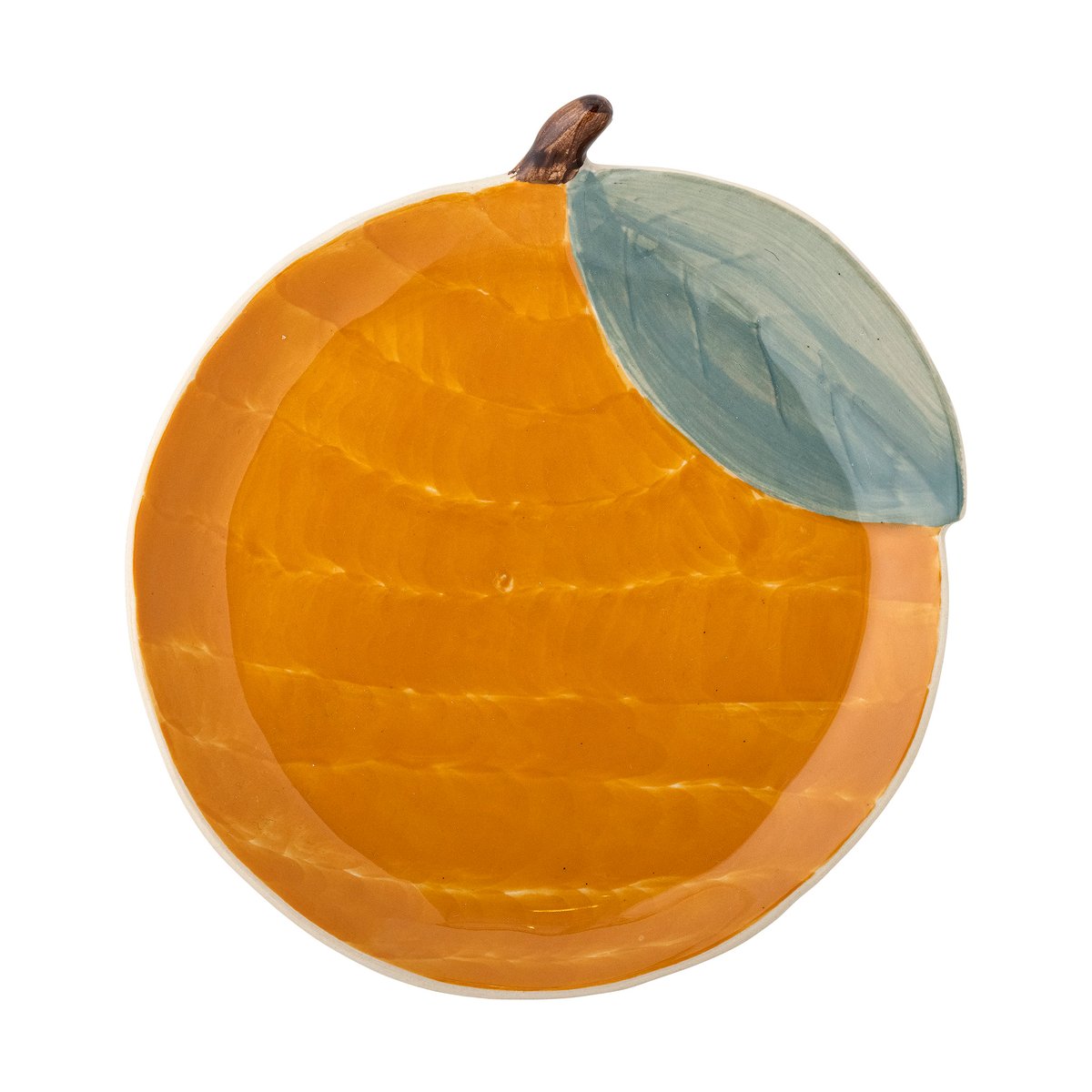 Bloomingville Agnes tallerken Ø16 cm Oransje