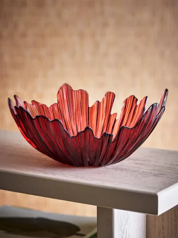 Aila bol - Rød, Ø31 cm - Bloomingville