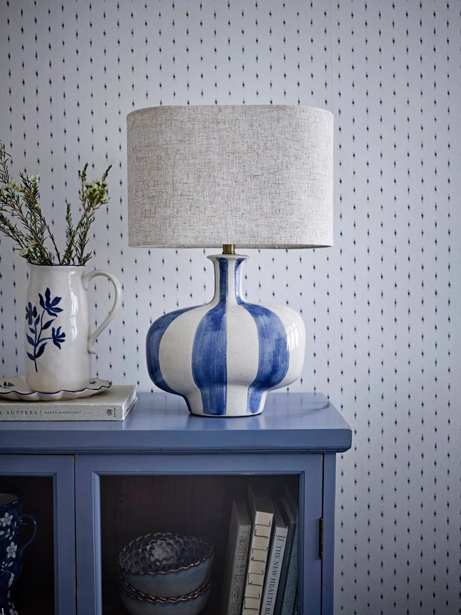 Alida bordlampe, Multi, 33x46 cm Bloomingville