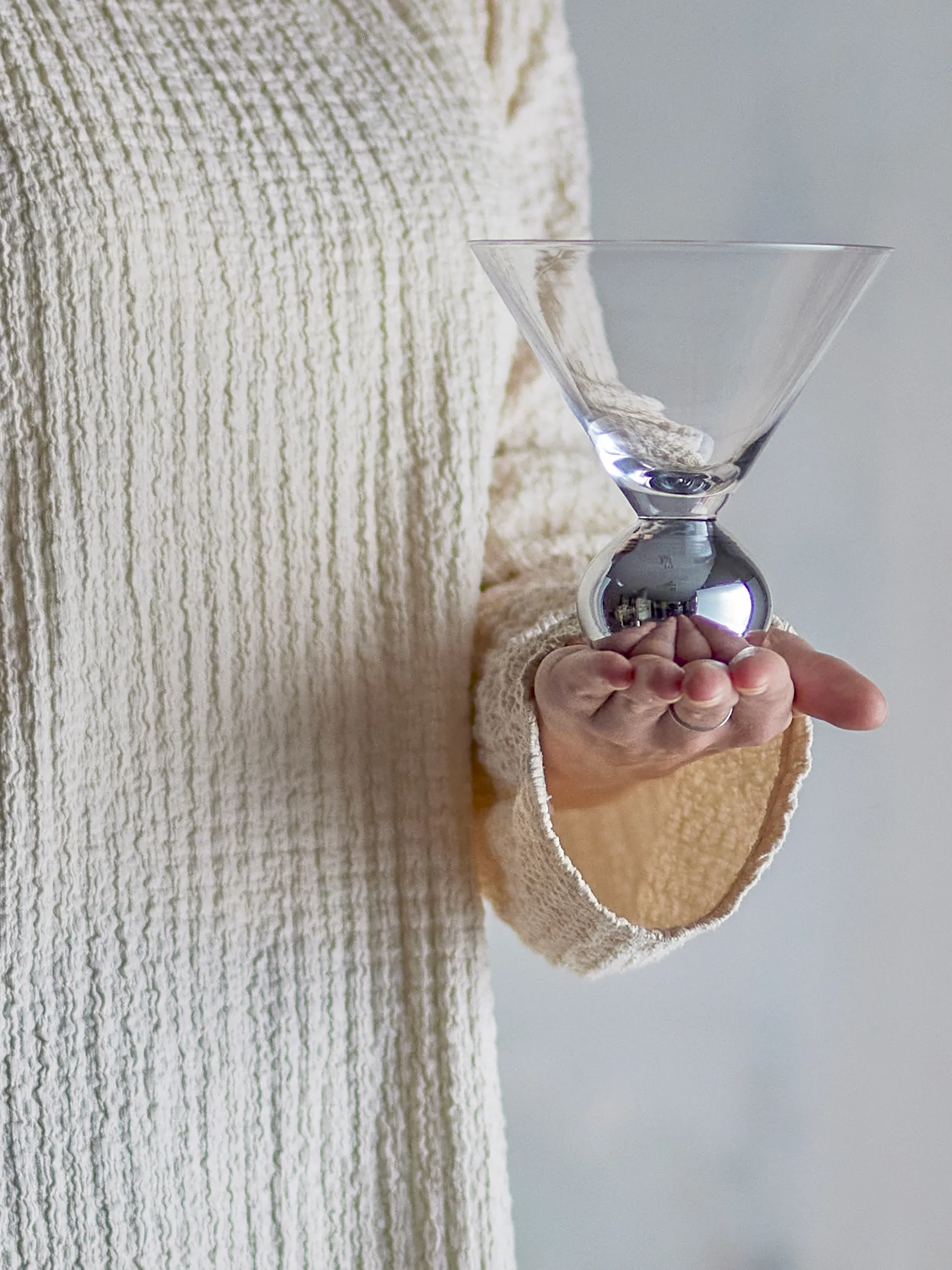 Anine cocktailglass 33 cl, Klar Bloomingville