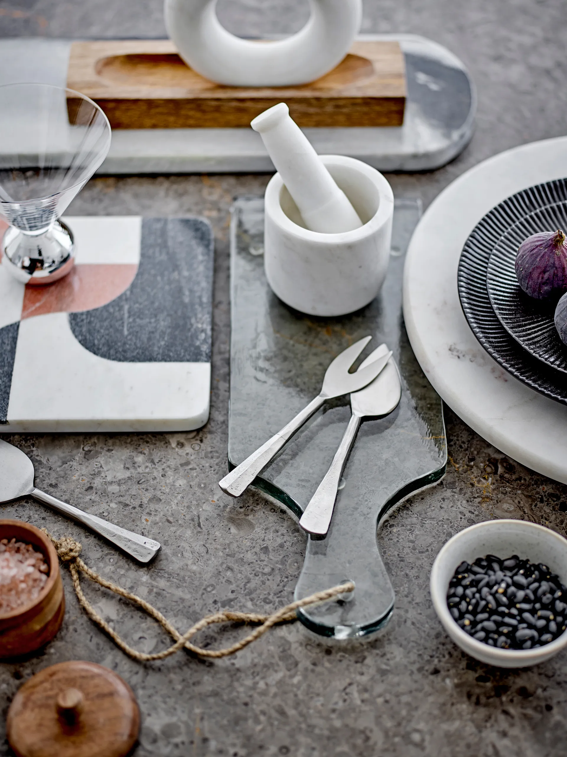 Anine cocktailglass 33 cl, Klar Bloomingville