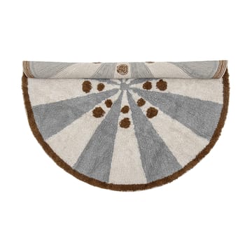 Anker teppe Ø110 cm - Blue - Bloomingville