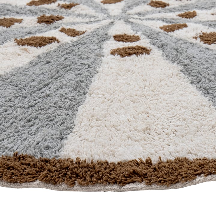 Anker teppe Ø110 cm, Blue Bloomingville