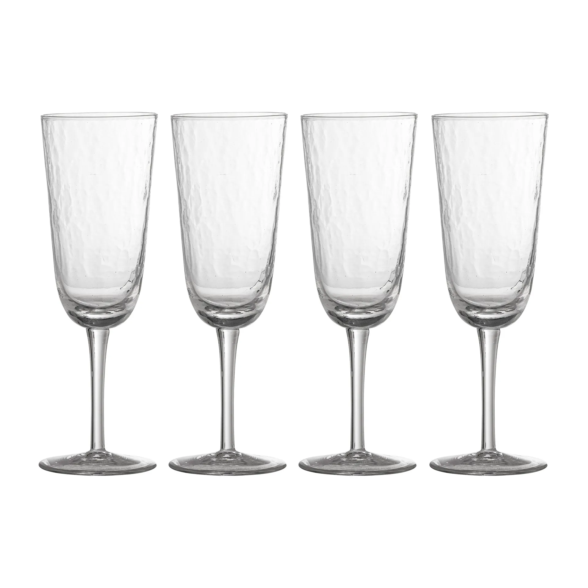 Asali champagneglass 27,5 cl 4-pakning , Klar Bloomingville