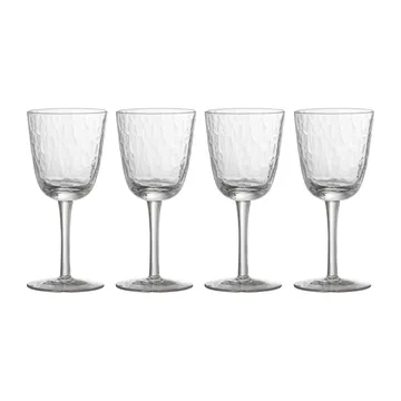 Asali vinglass 22 cl 4-pakning  - Klar - Bloomingville