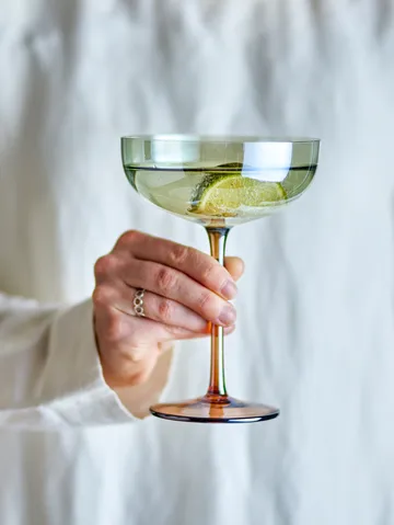 Aston cocktailglass 4-pakning - Bronse - Bloomingville