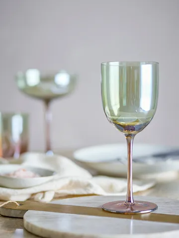 Aston vinglass 4-pakning - Bronse - Bloomingville