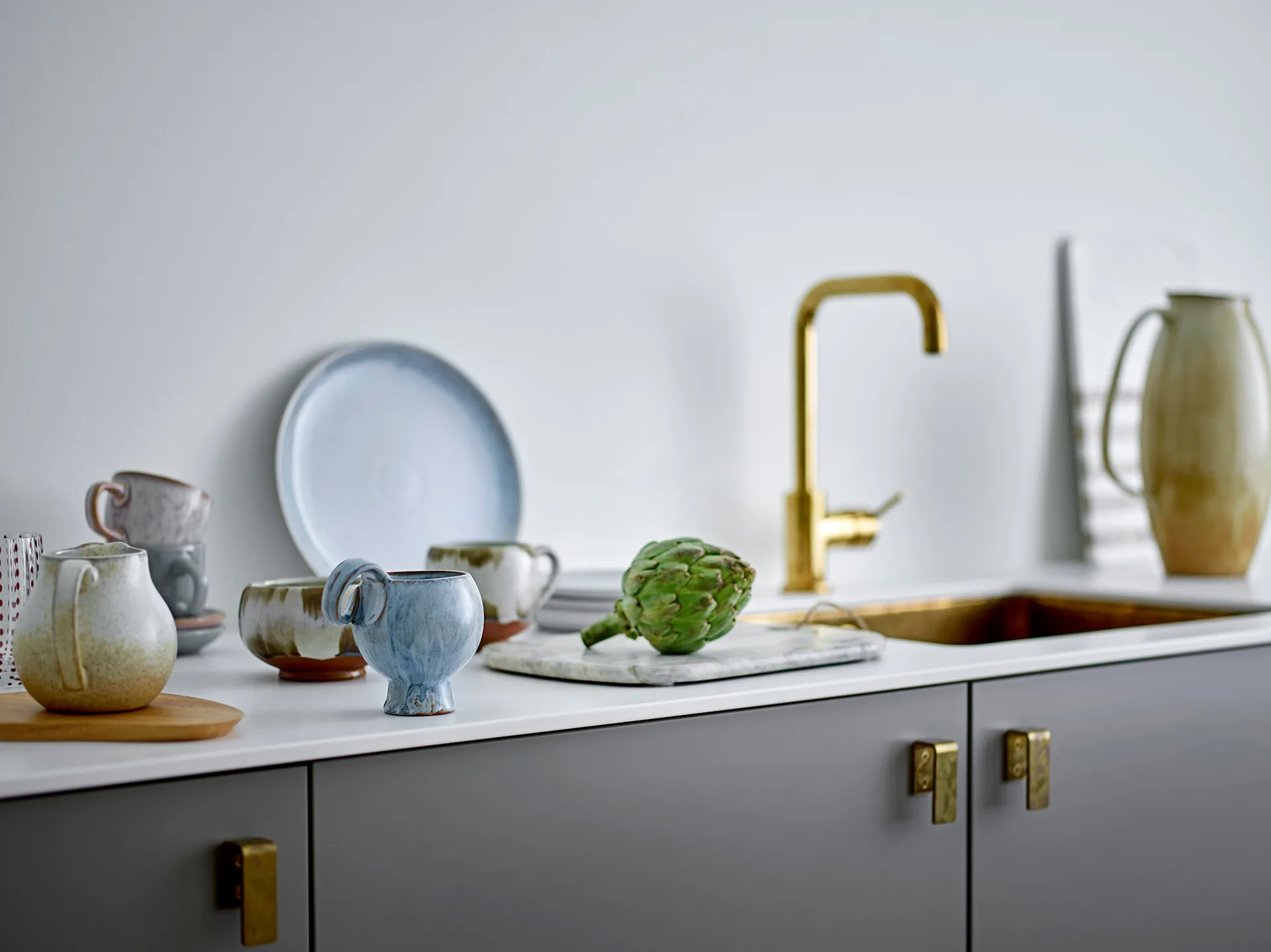 Avonlea kopp 4-pk, Blå Bloomingville