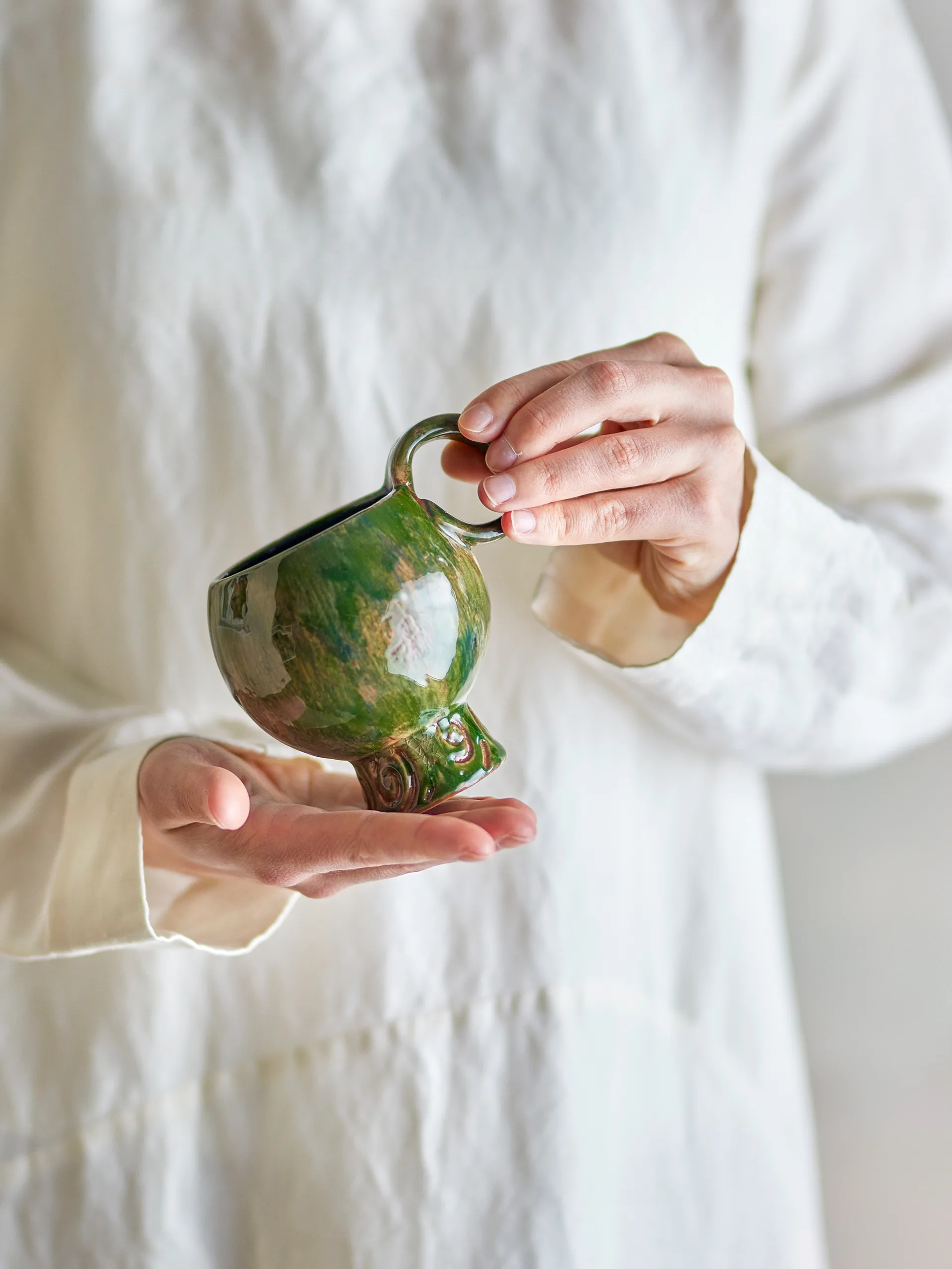 Avonlea kopp 4-pk, Grønn Bloomingville