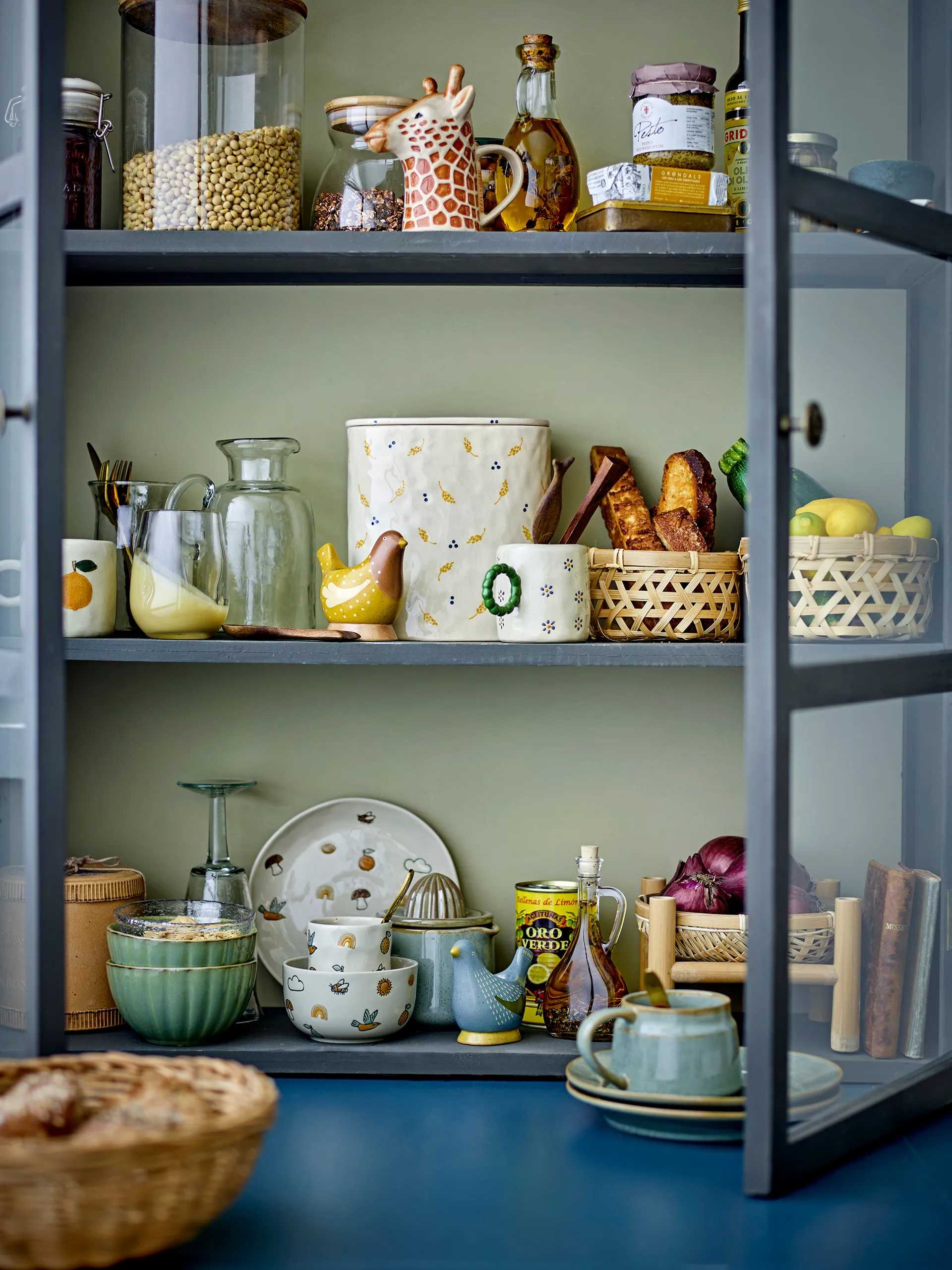 Ballard drikkeglass 4-pakning, Natur Bloomingville