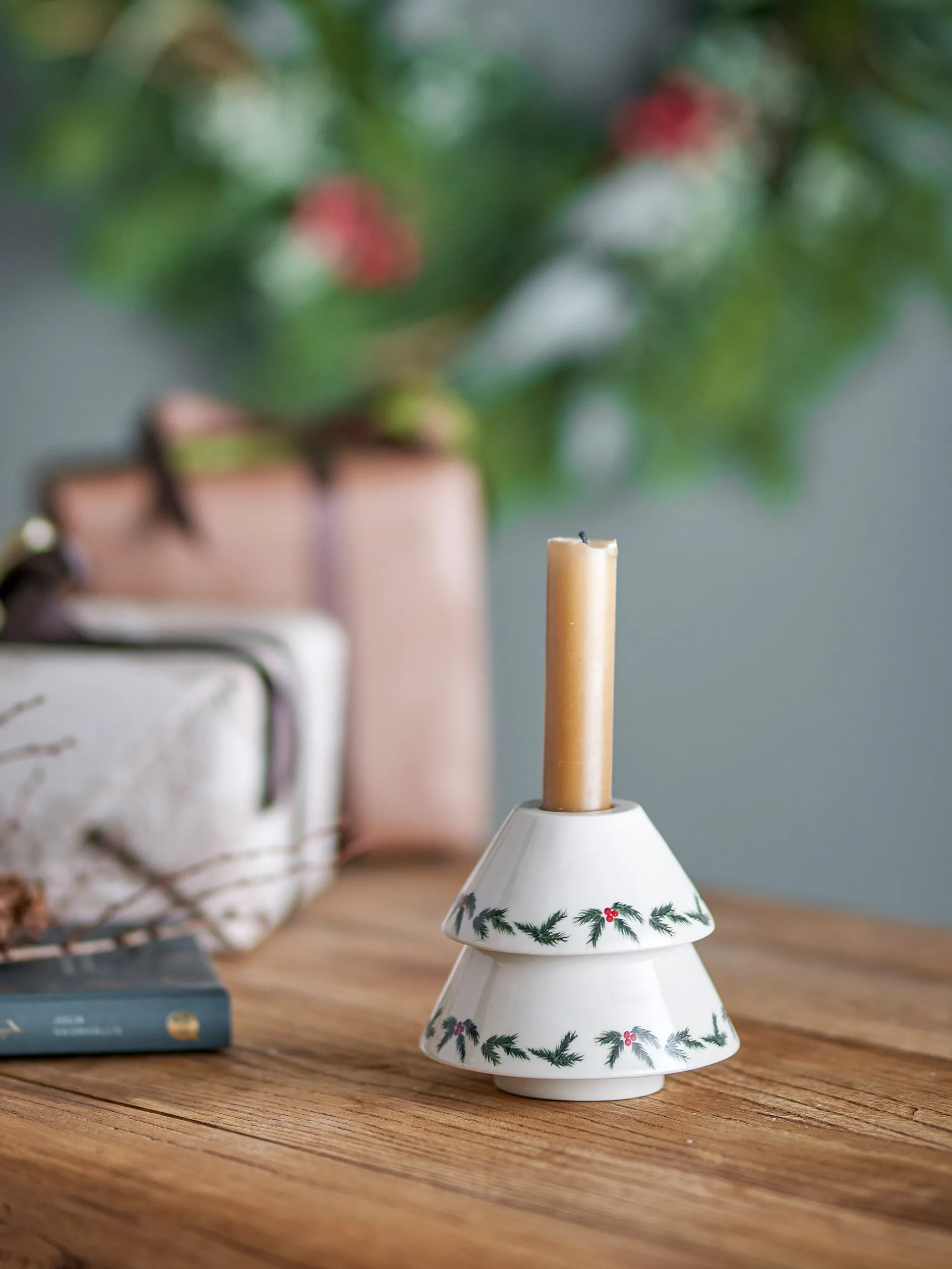 Berry lysestake Ø10 cm, Hvit Bloomingville