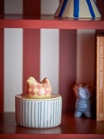 Biona skål med lokk Ø11 cm - Rose - Bloomingville