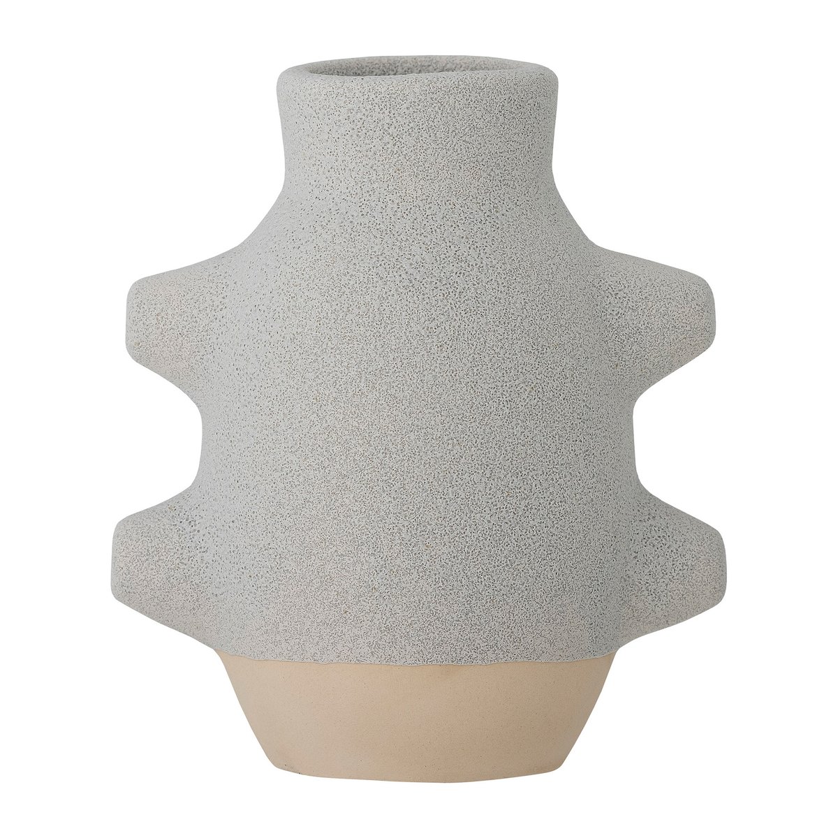 Bloomingville Birka vase hvit 16 cm