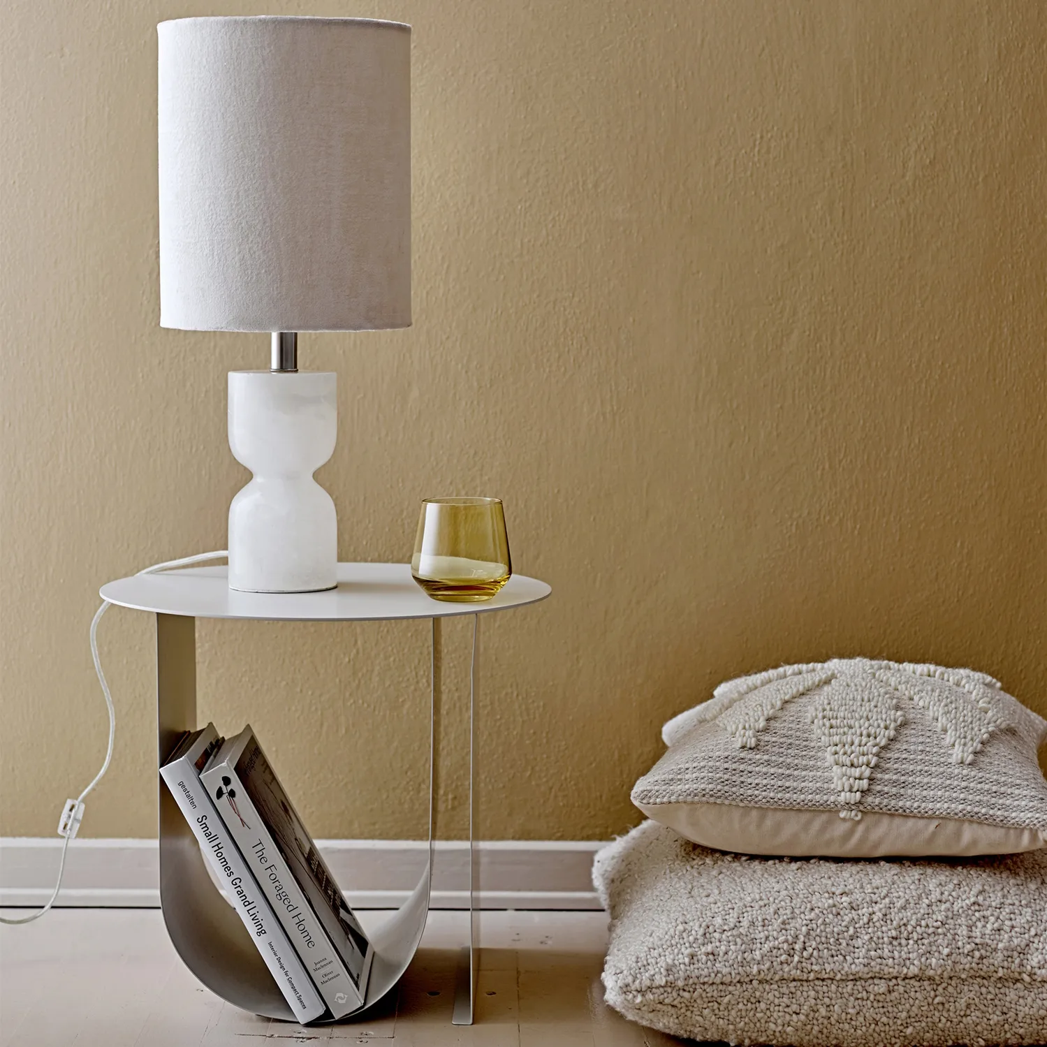 Bloomingville bordlampe alabaster 59 cm, Natur Bloomingville
