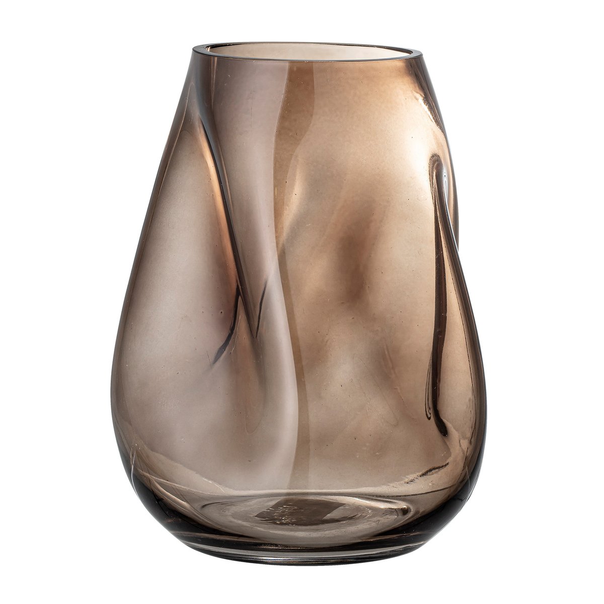 Bloomingville - Ingolf vase 26 cm brun