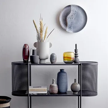 Bloomingville metallvase 29 cm - Grå - Bloomingville