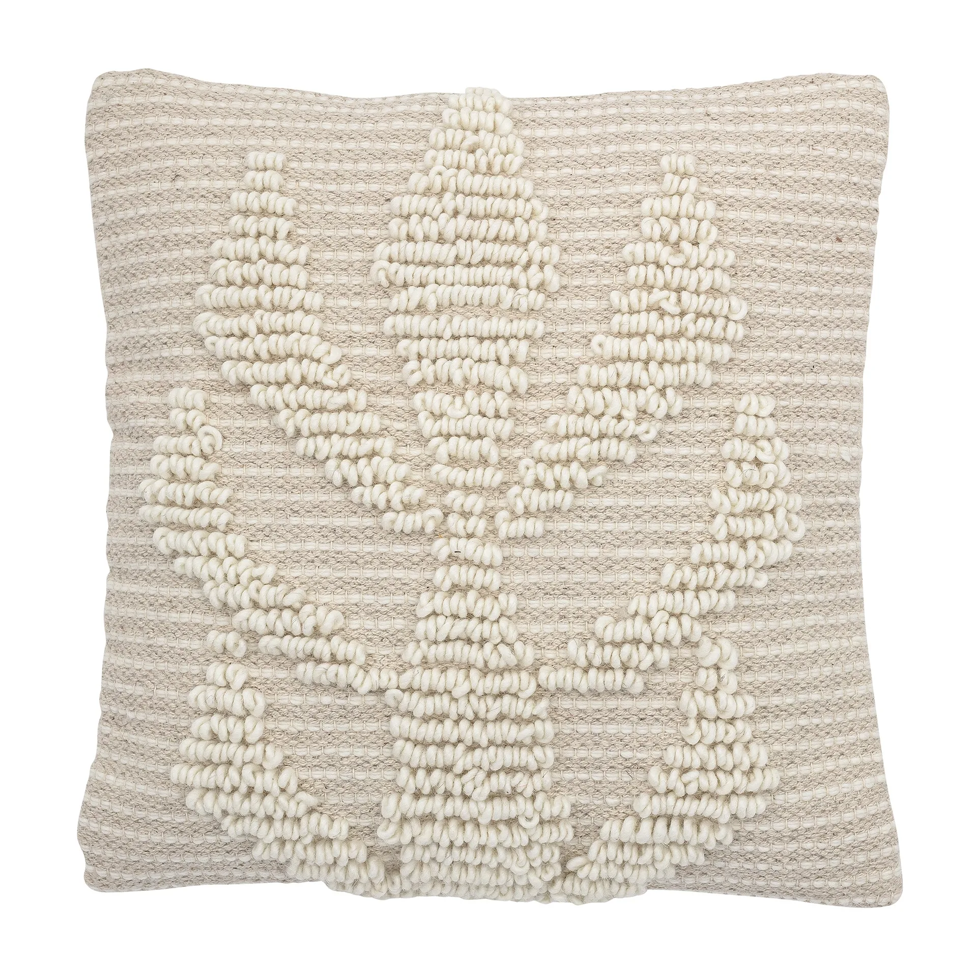 Bloomingville pute struktur 40x40 cm, Natur Bloomingville