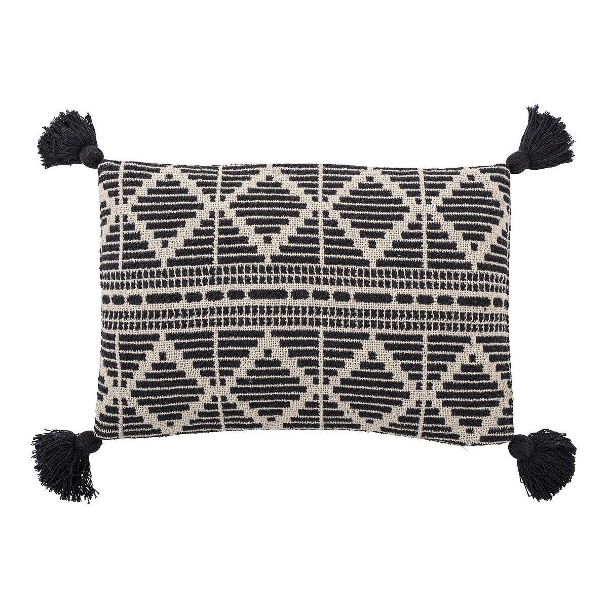 Bloomingville Bloomingville pute svart dusker 40x60 cm Svart