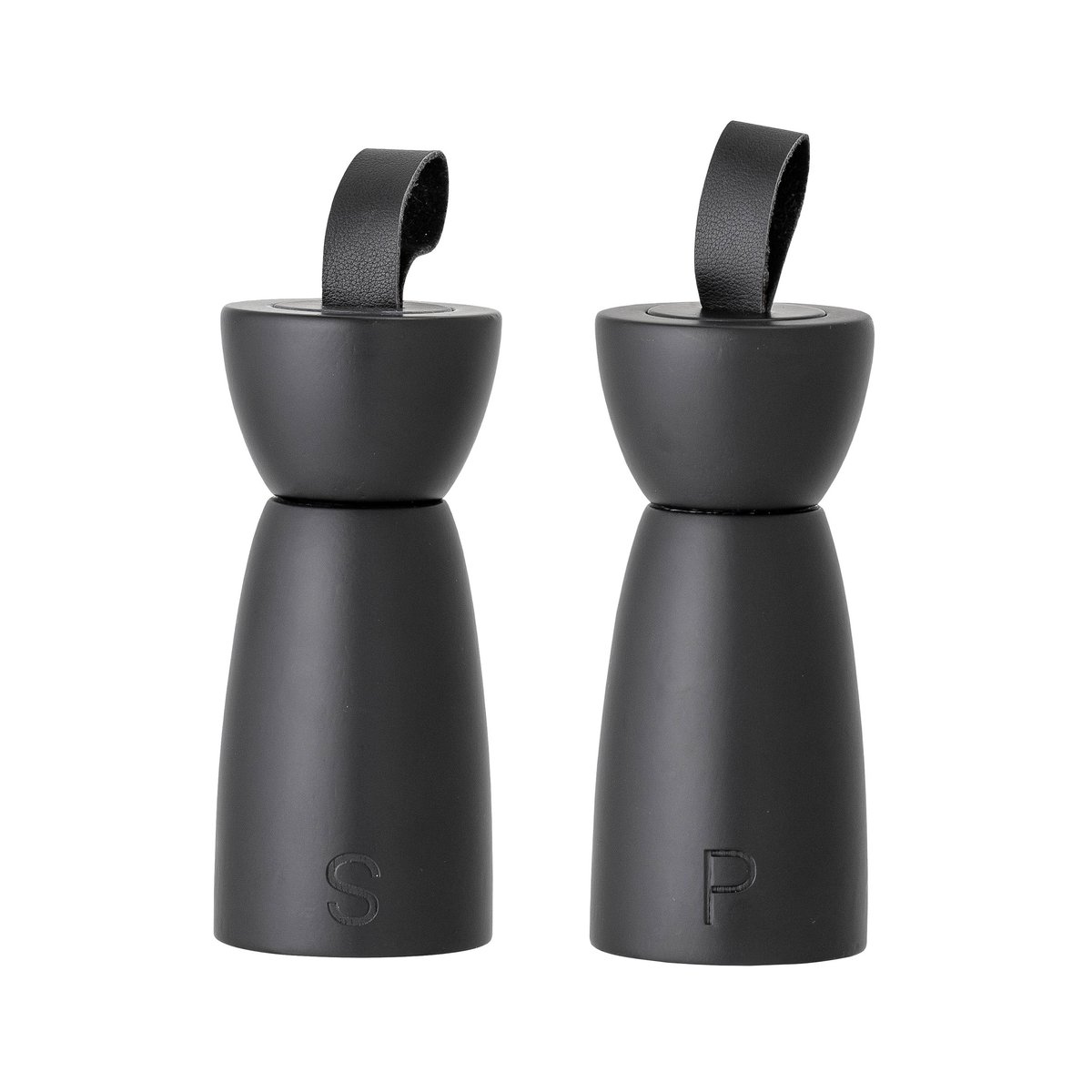 Bloomingville Bloomingville salt- og pepperkvern 15 cm Svart