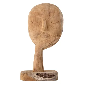 Bloomingville treskulptur 35 cm - Natur - Bloomingville