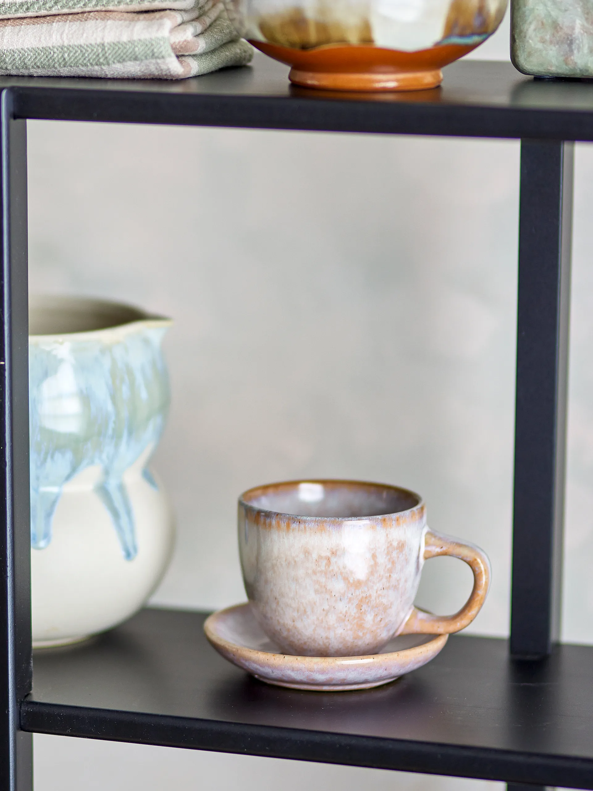 Brenta kopp med skål 4-pakning, Rose Bloomingville