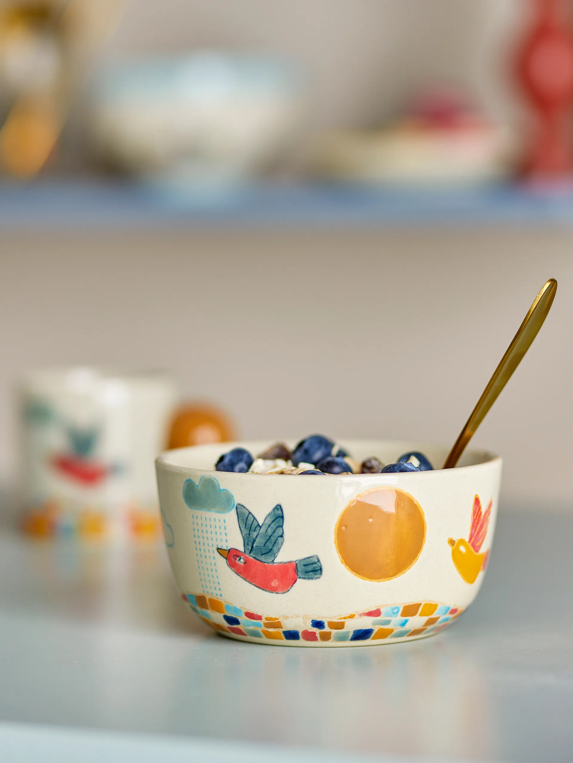 Celebrate bolle Ø13,5 cm, Natur Bloomingville