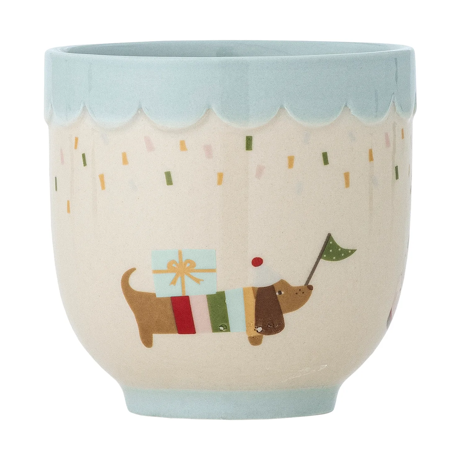 Celebrate kopp 15 cl, Blå Bloomingville