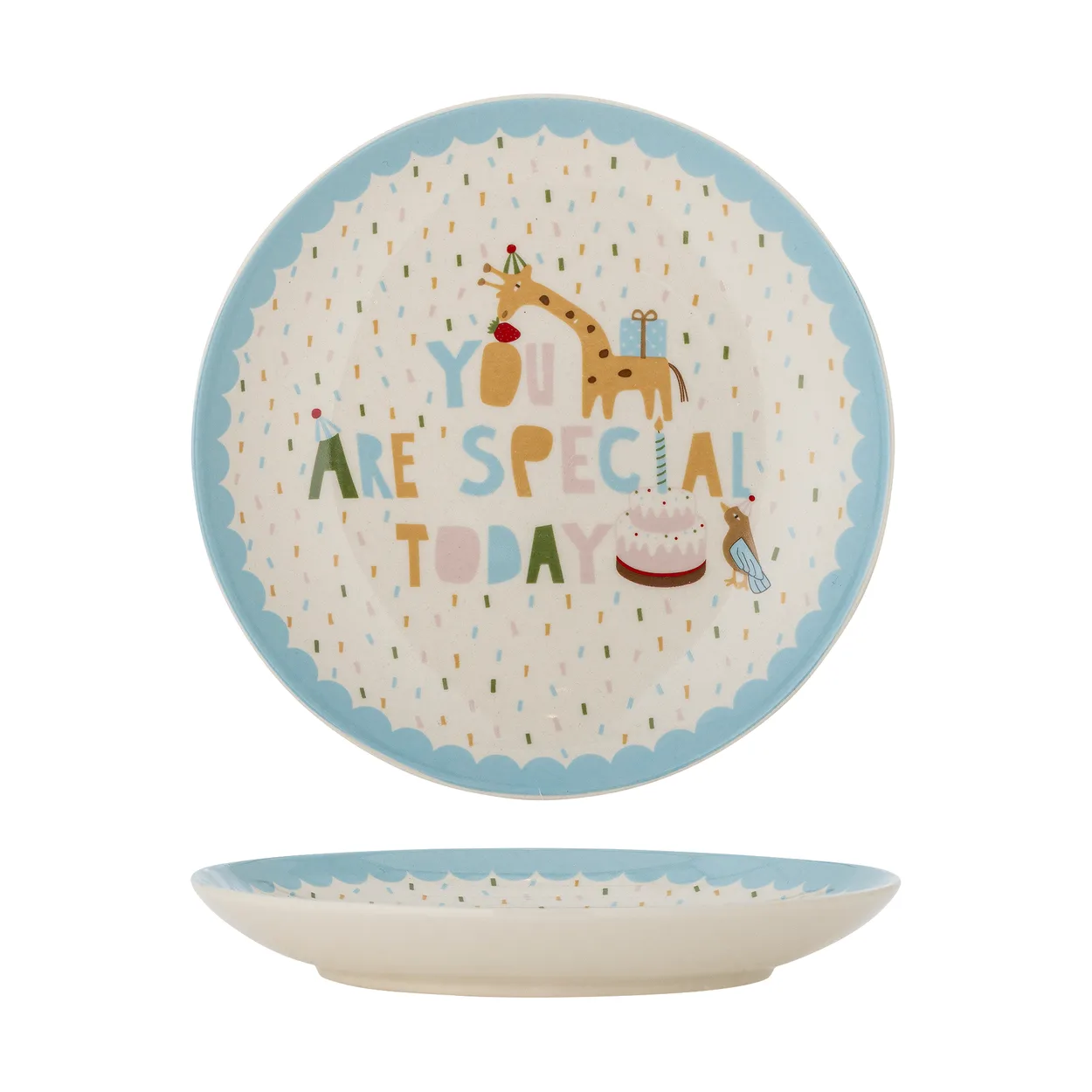 Bloomingville Celebrate tallerken Ø16 cm Blå