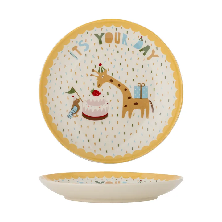 Celebrate tallerken Ø16 cm - Gul - Bloomingville