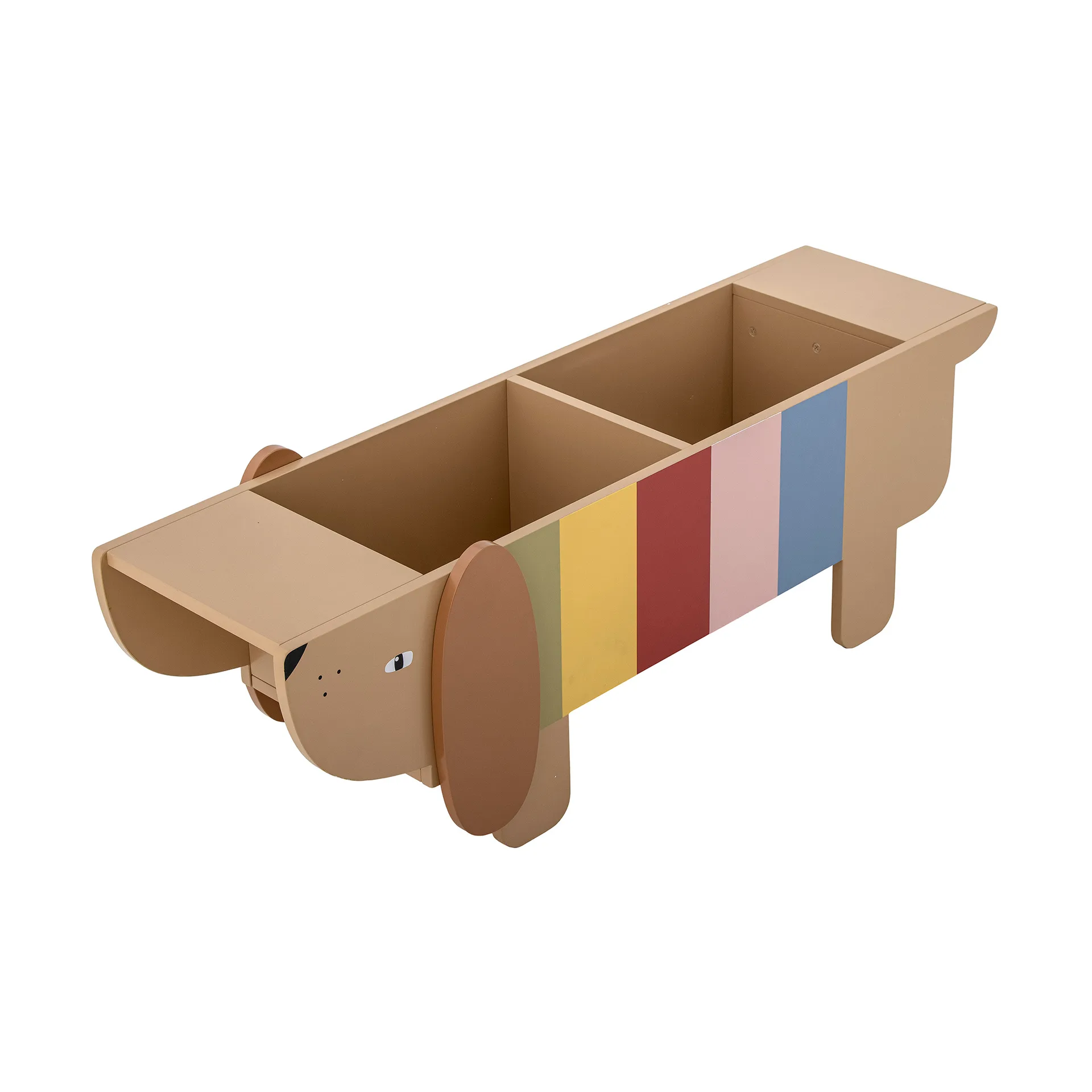 Charlie bokstativ, Brown-multi Bloomingville