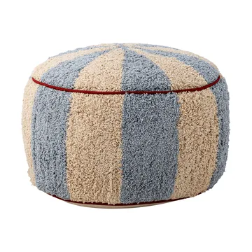 Charoline puff Ø 44 cm - Blå-hvit-rød - Bloomingville