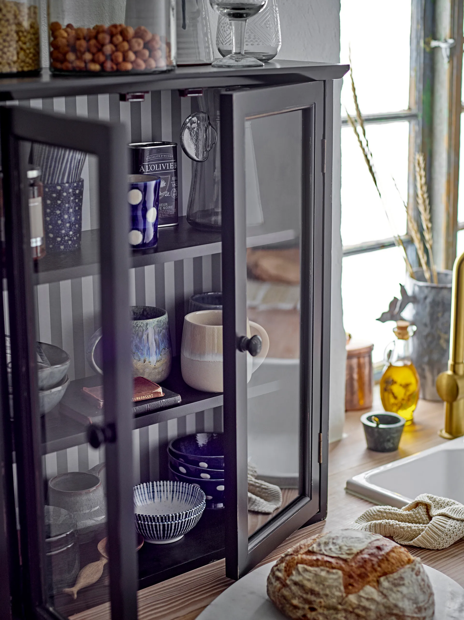 Cloe krus 46 cl 3-deler, Blå Bloomingville