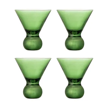 Corliss cocktailglass 4-pakning - Grønn - Bloomingville