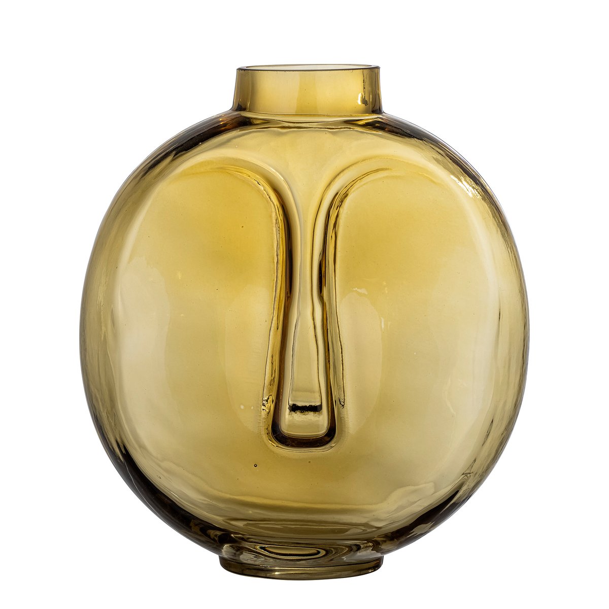 Bloomingville Daisi Vase Ø13 cm Brun
