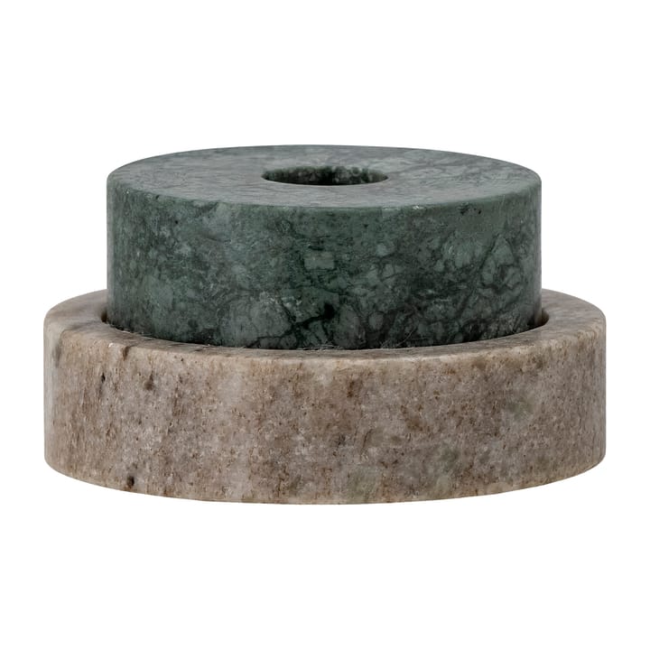 Dalin lysestake Ø 10 cm, Grønn marmor Bloomingville