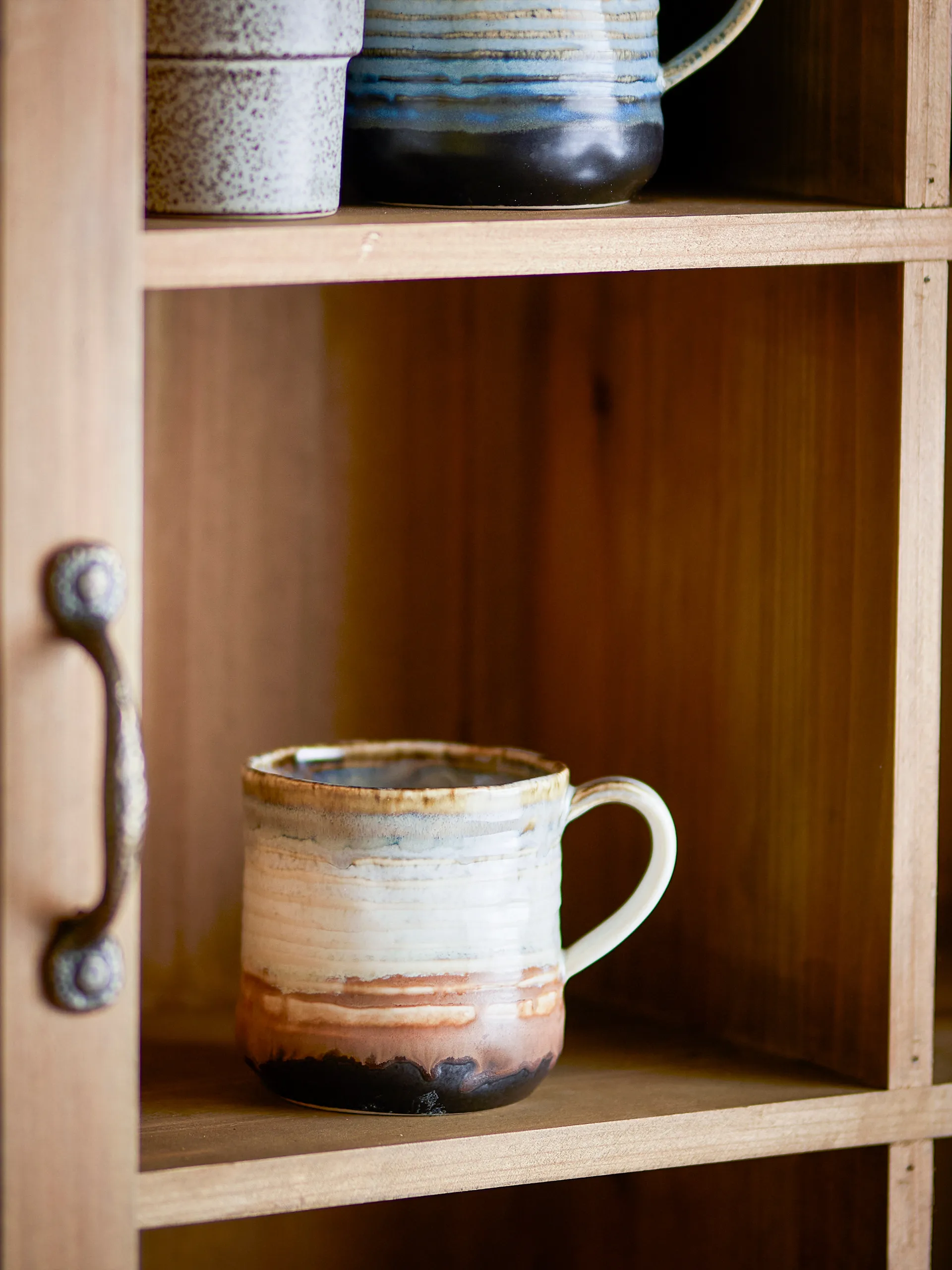 Deana krus 4-pakning, Brun Bloomingville