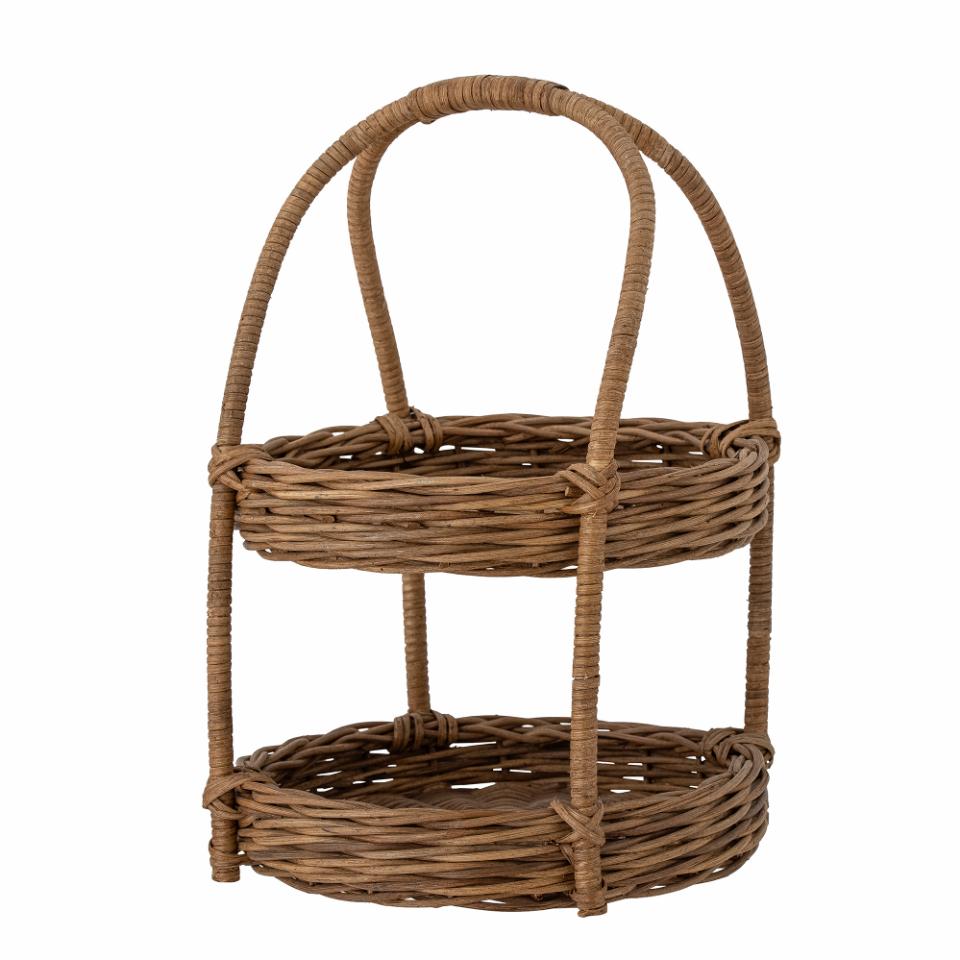 Bloomingville Dinna kurv Ø30,5 cm Brun