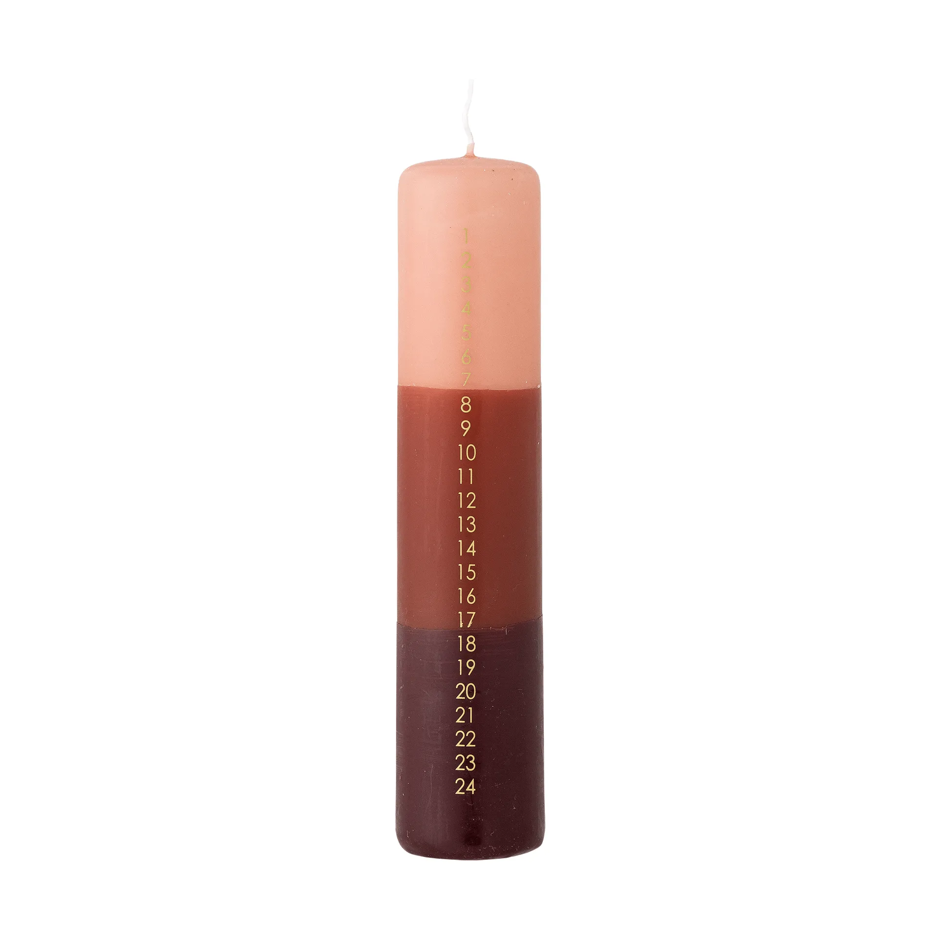 Bloomingville Dip Dye adventslys Multi, 25 cm