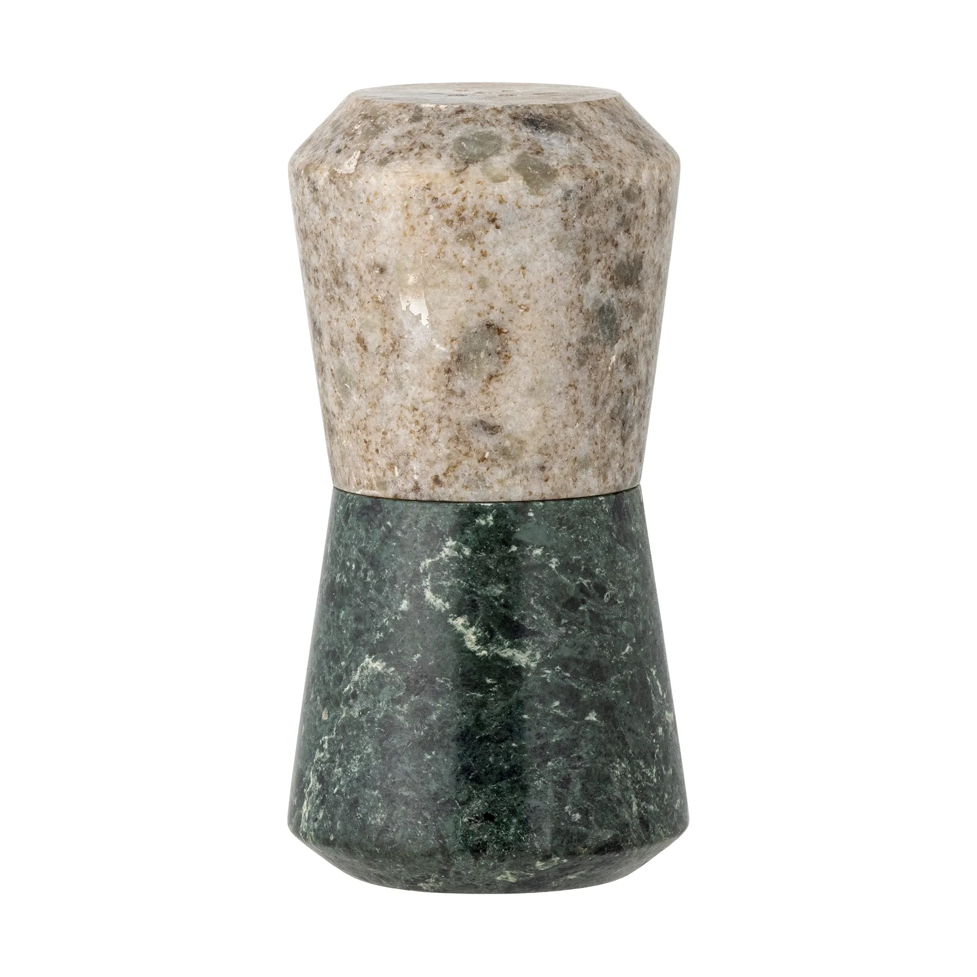 Duo salt- og pepperkvern 12 cm, Marmor Bloomingville