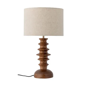 Elinora bordlampe - Brown, Ø30 cm - Bloomingville