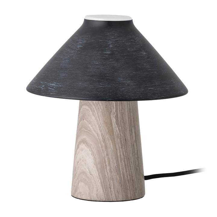 Emiola bordlampe Ø 20 x 22 cm, Marmor-svart Bloomingville