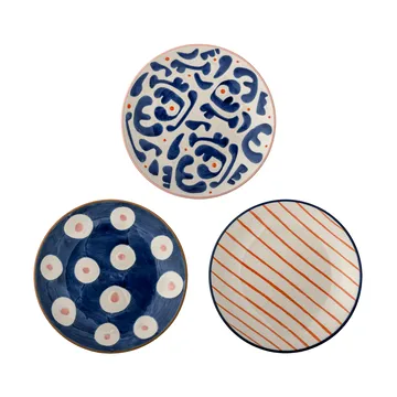 Eviaya tallerken - Multi, 3 deler - Bloomingville
