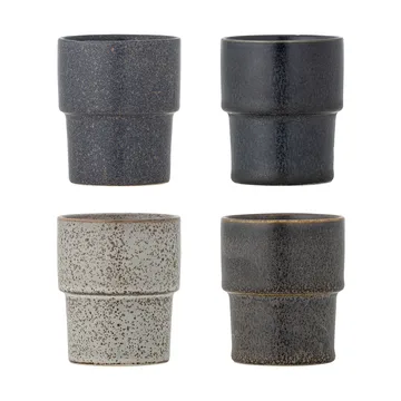 Ewan kopp 4-pakning - Brun - Bloomingville