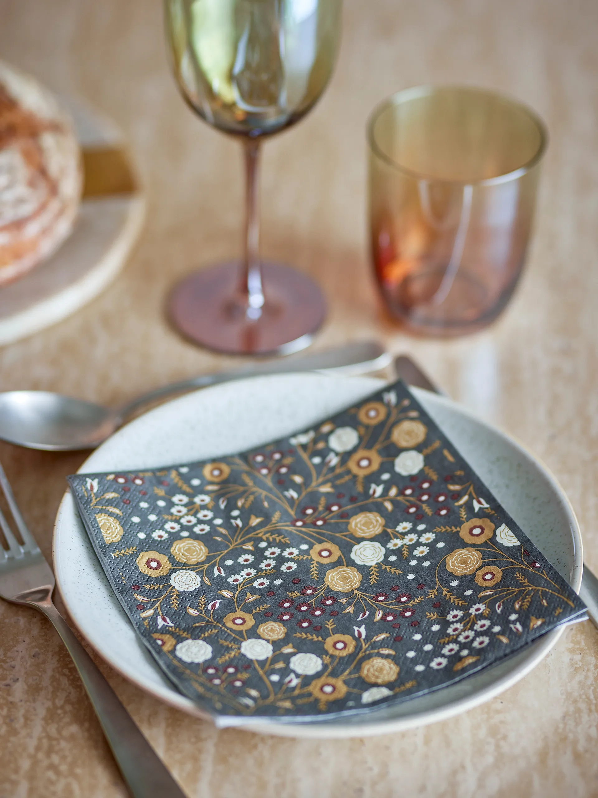 Eydis papirsserviett 20-pakning, Natur Bloomingville