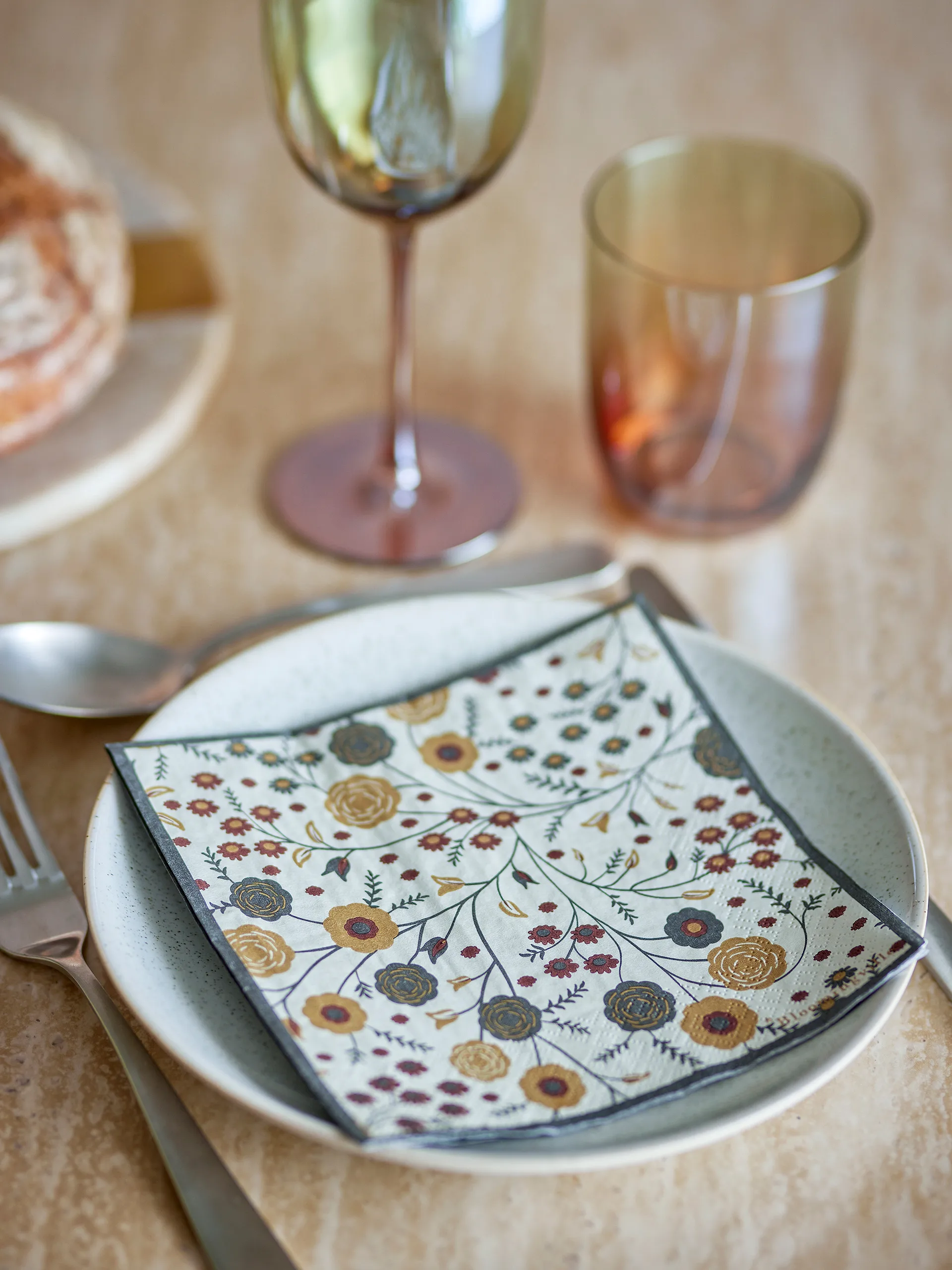 Eydis papirsserviett 20-pakning, Natur Bloomingville