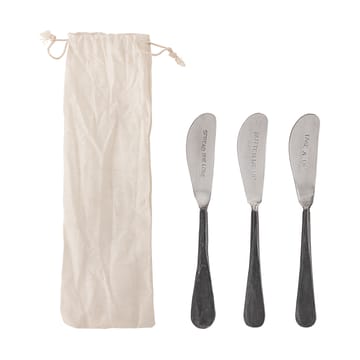 Fabricio smørkniv 3 deler - Rustfritt stål - Bloomingville